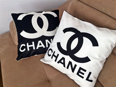 fake chanel pillow|chanel pillows for bed.